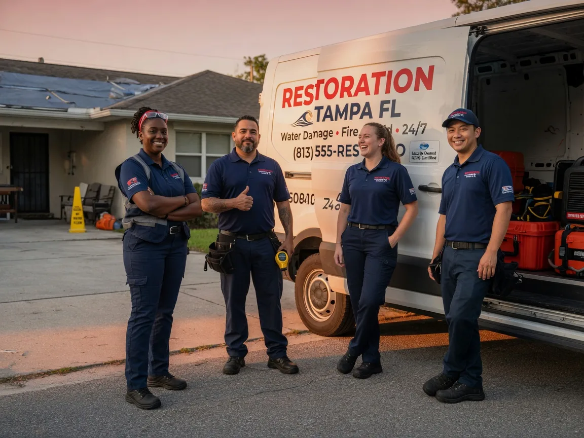 Water Damage Restoration company in Town Creek, AL